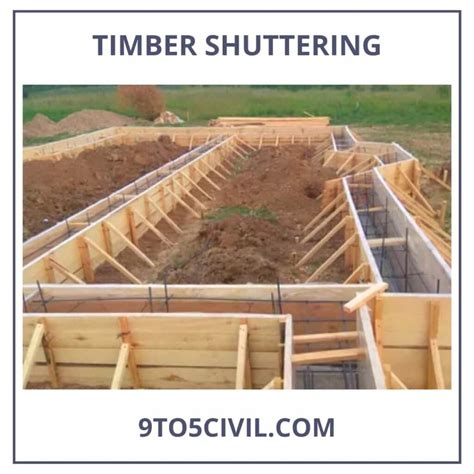 types of shuttering in construction